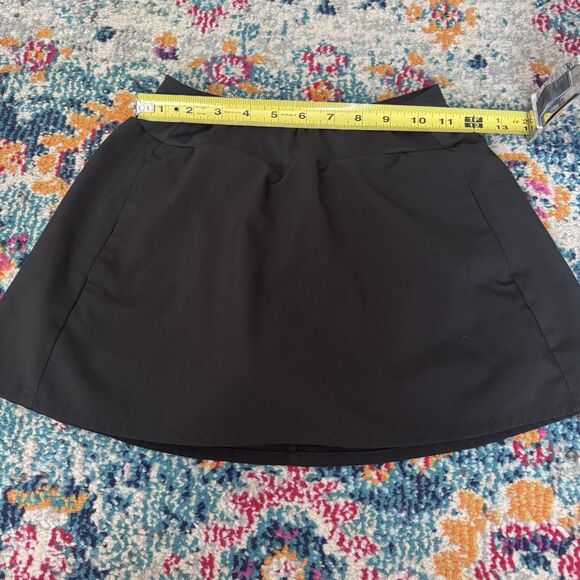 The North Face Girls Black On The Trail Skirt Skort Built in Shorts Size‎ Medium - Picture 5 of 8